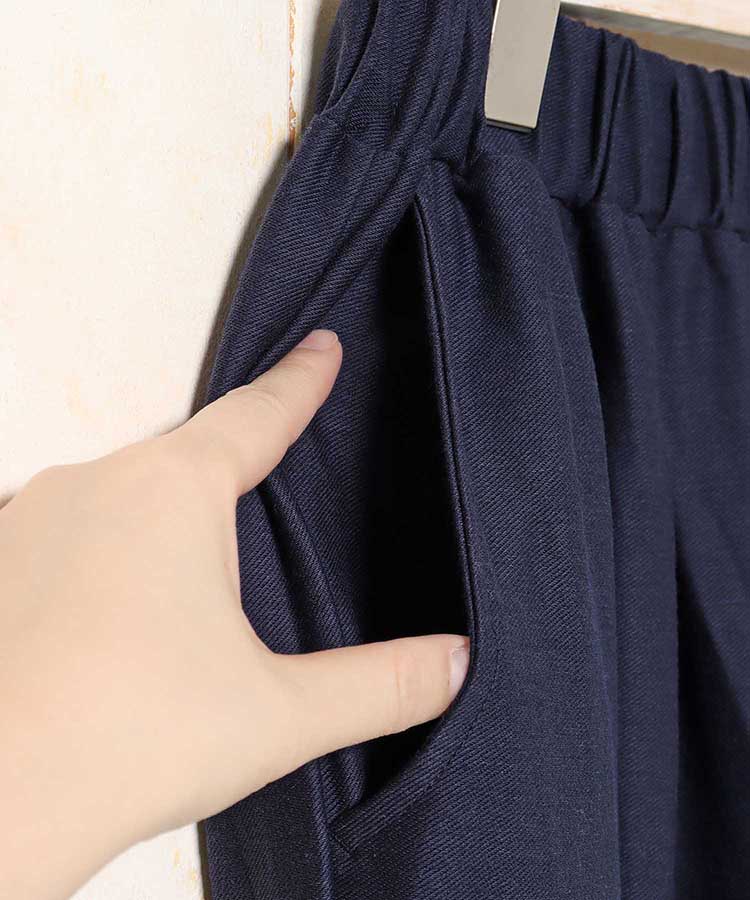 タックボリュームパンツ