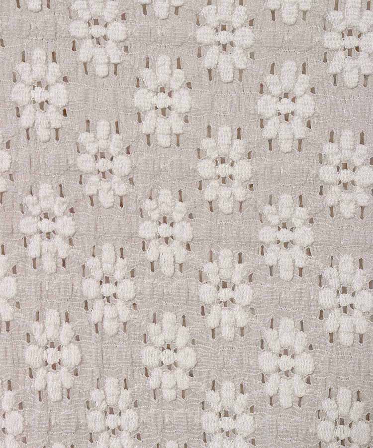 レースボトルネックロンT