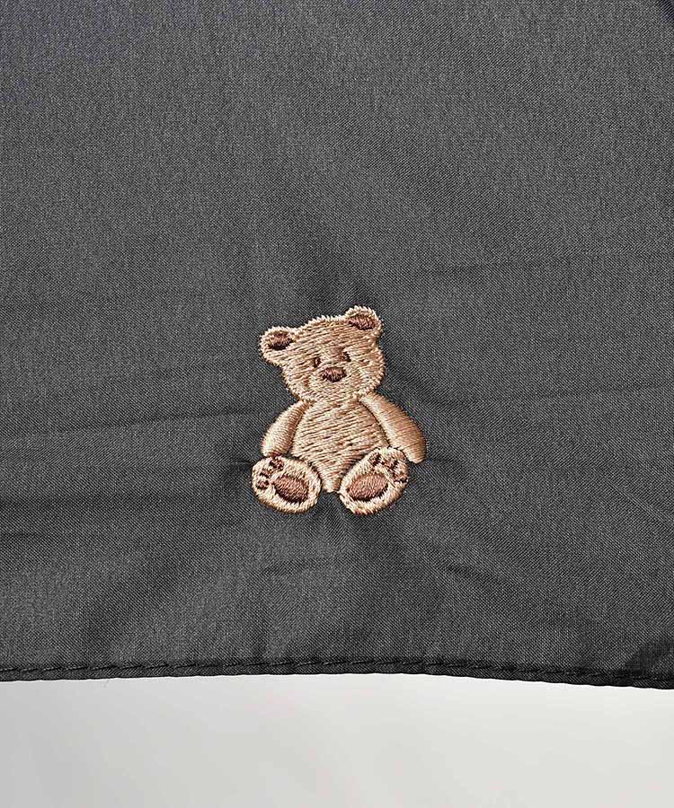 ワンポイント刺繍軽量折りたたみ傘