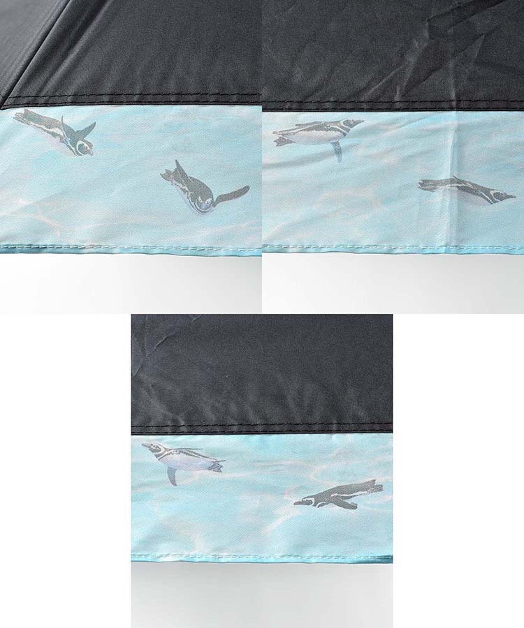 すみだ水族館×Wpc. 遮光スイミングペンギン リムオーガンジー ミニ