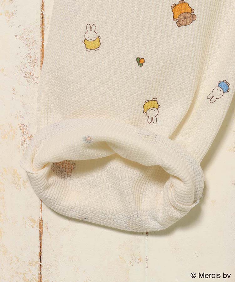 【WEB予約 2/18～順次発送】ミッフィーワッフルルームウェア上下セット