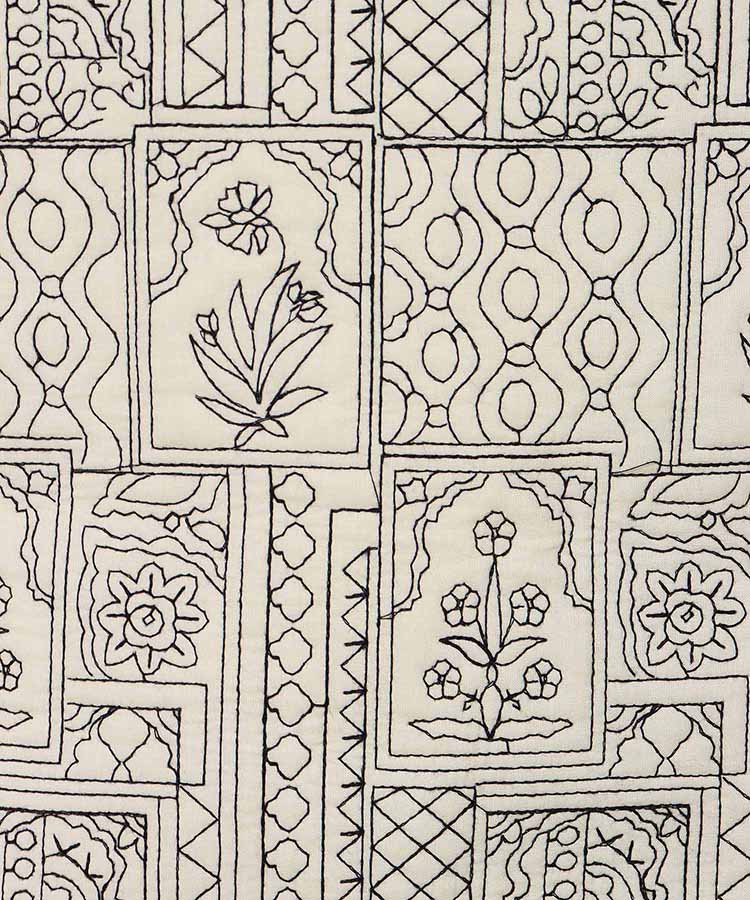 フラワー刺繍ベスト