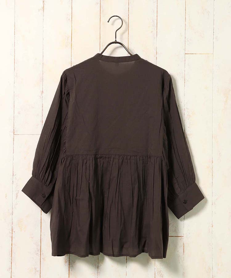 ロングスリーブスモッキングブラウス