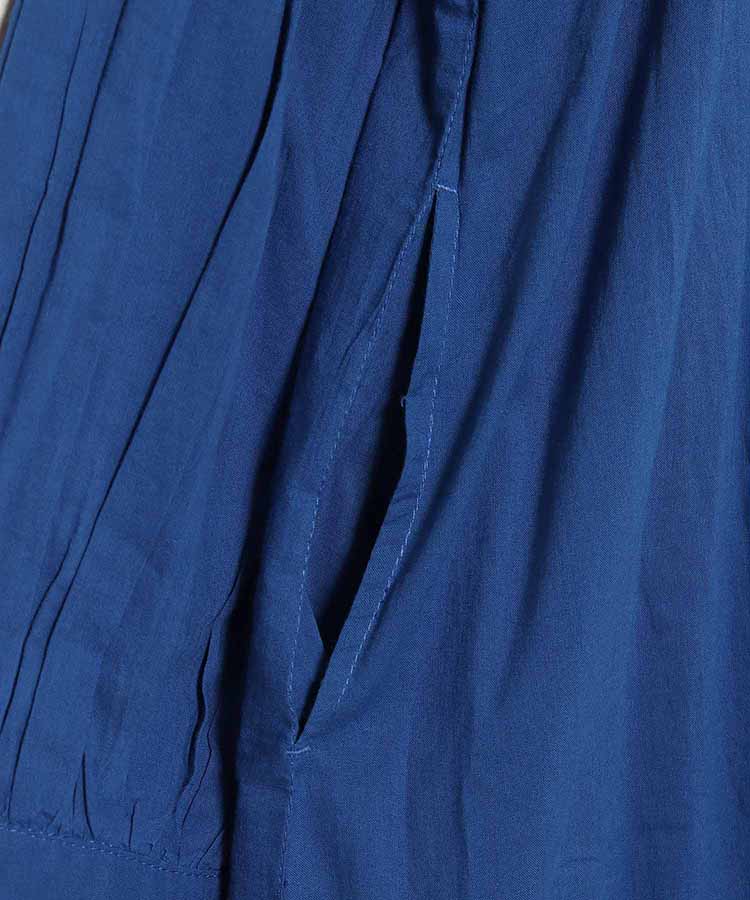 ロングスリーブシャーリングワンピース