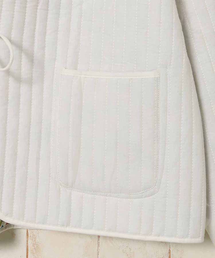 フラワーキルトジャケット