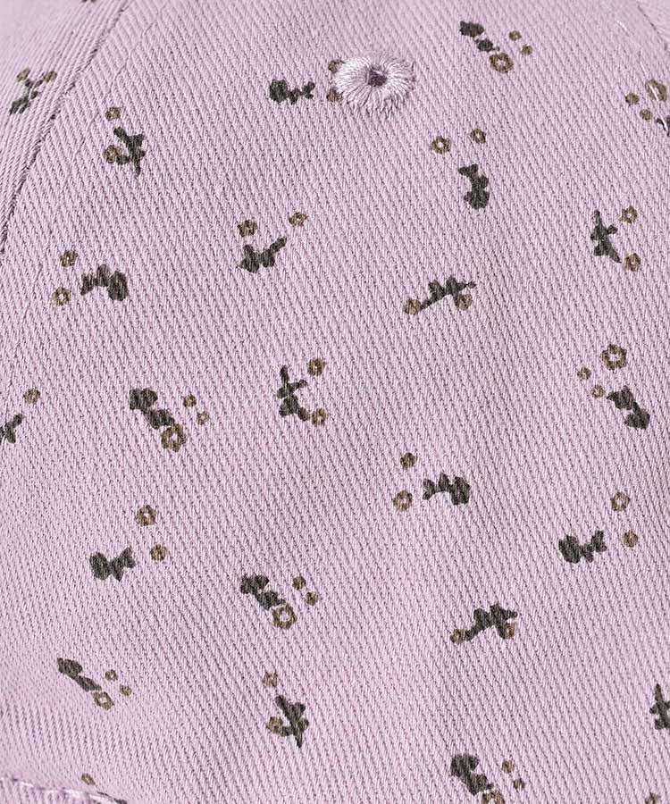 フラワー刺繍キャップ