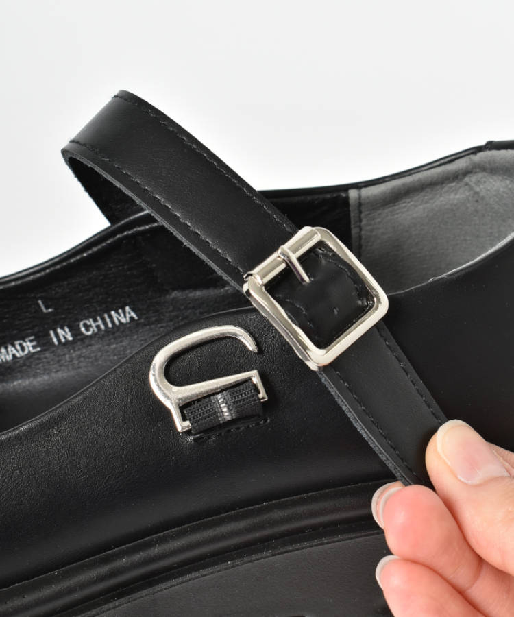 ≪SALE≫【WEB限定】ストラップ厚底シューズ