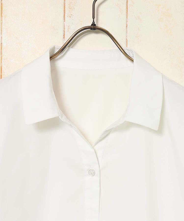 ニット付きブラウス