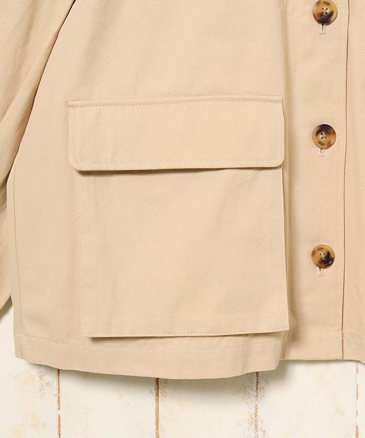 ミリタリーシャツジャケット