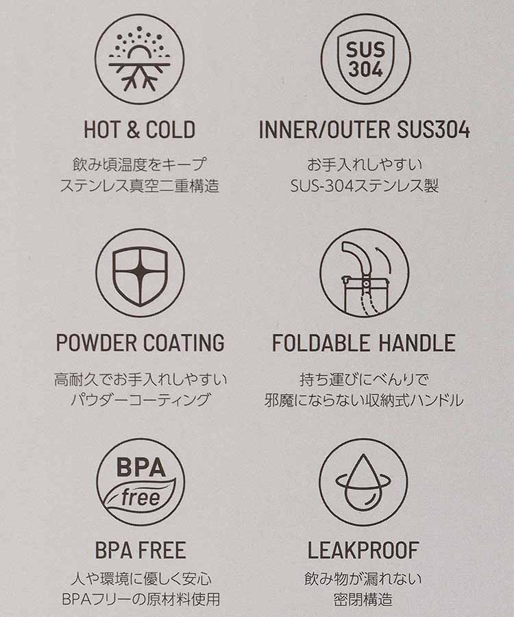 TYESOポータブルタンブラー（750ml）