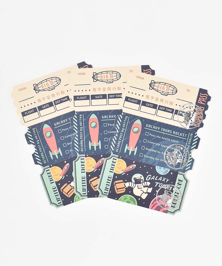 オビワンチケット風メモ | Bleu Bleuet（ブルーブルーエ）公式通販