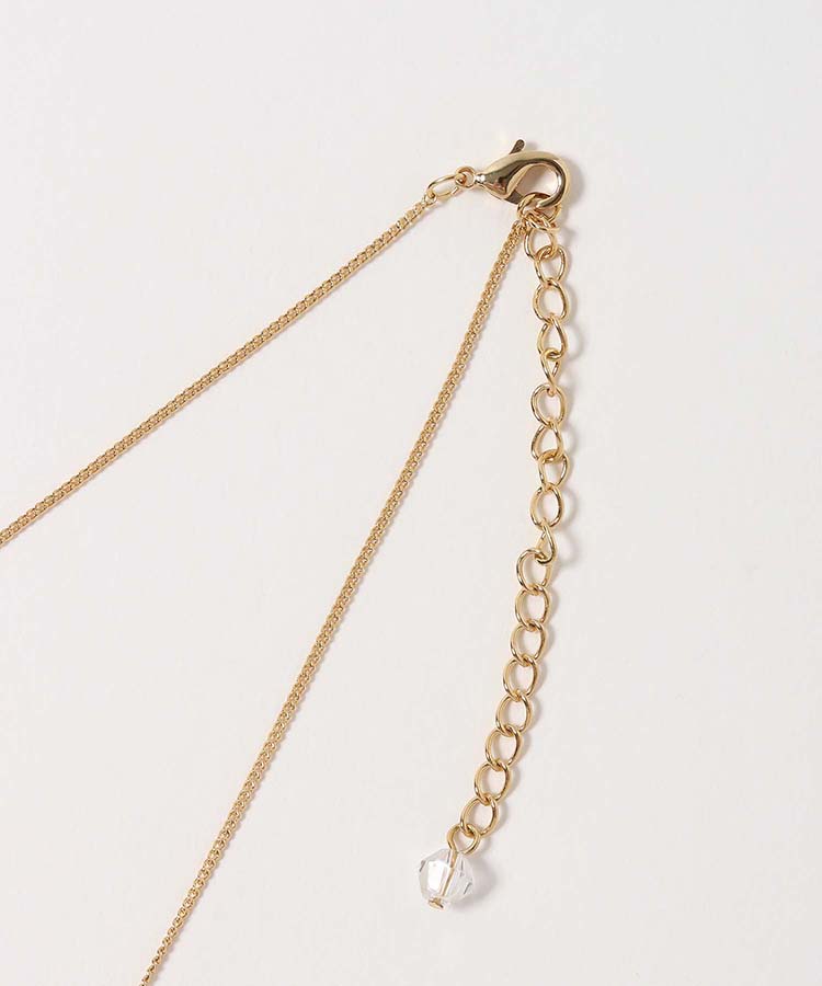 フラワーステンドグラスネックレス