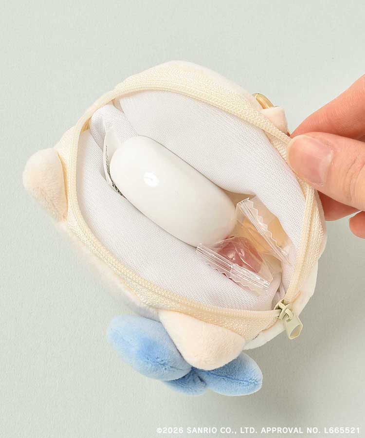 【WEB予約 3/12～順次発送】Bleu Bleuet×サンリオキャラクターズもちもちカラビナポーチ