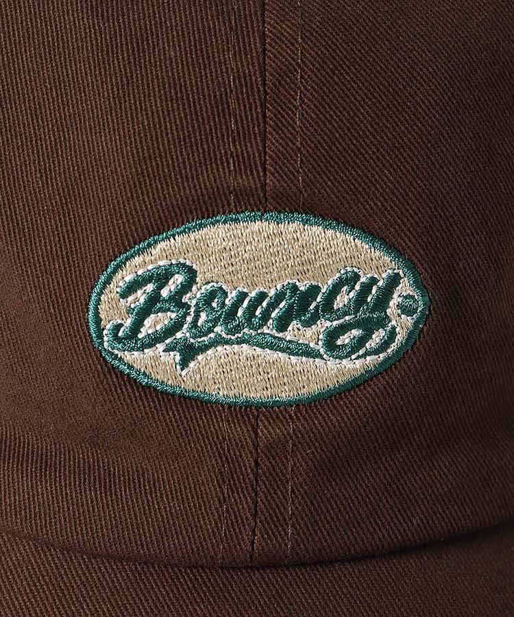 Bouncy.ロゴ刺繍キャップ
