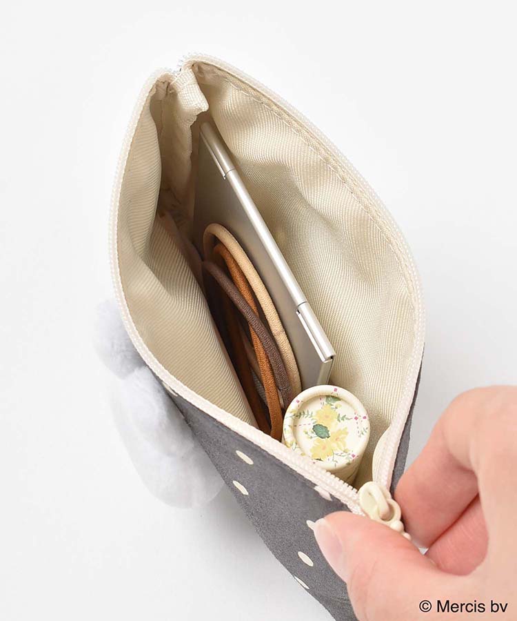 【WEB限定】MIFFY DOT&MASCOTミニフラットポーチ