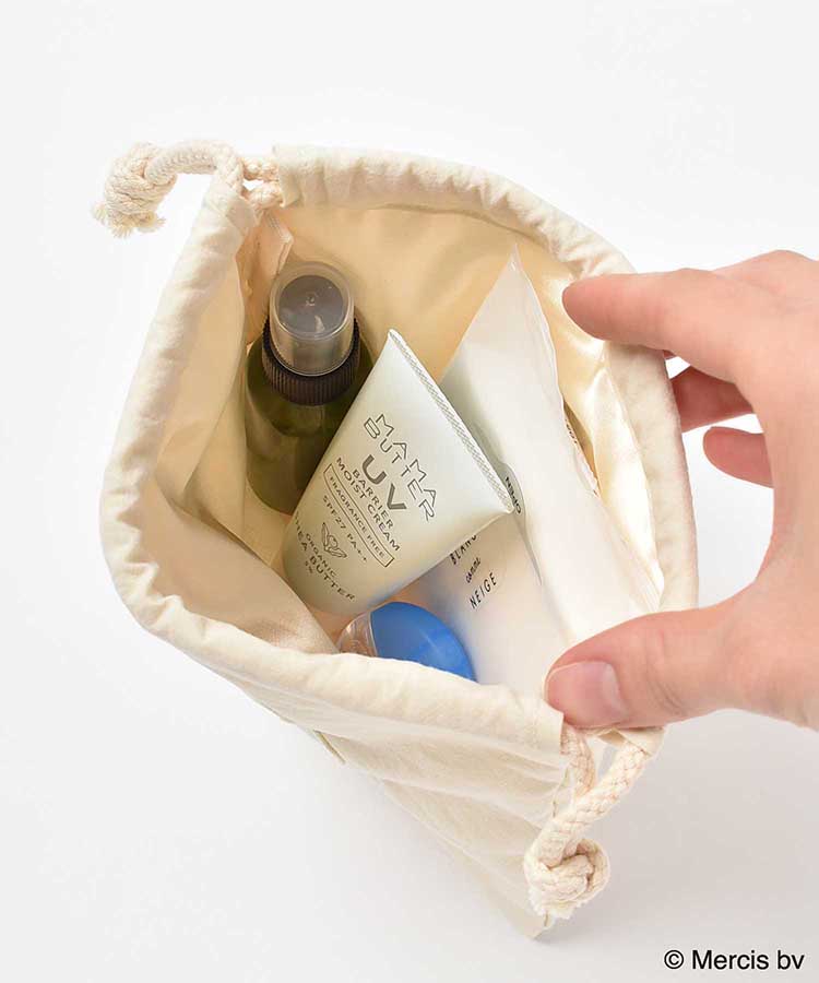 【WEB限定】BRUNA BASIC WAPPEN巾着