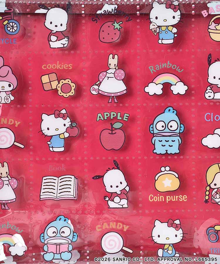 【WEB予約 3/4～順次発送】SANRIO CHARACTERS BASICポーチ