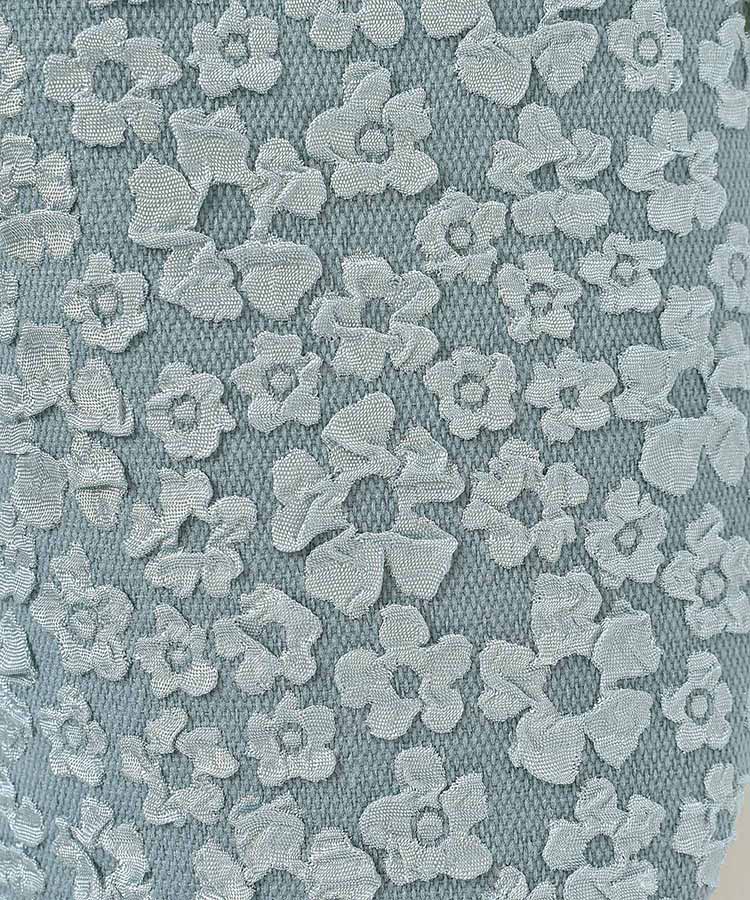 フラワー柄パフィースリッパ