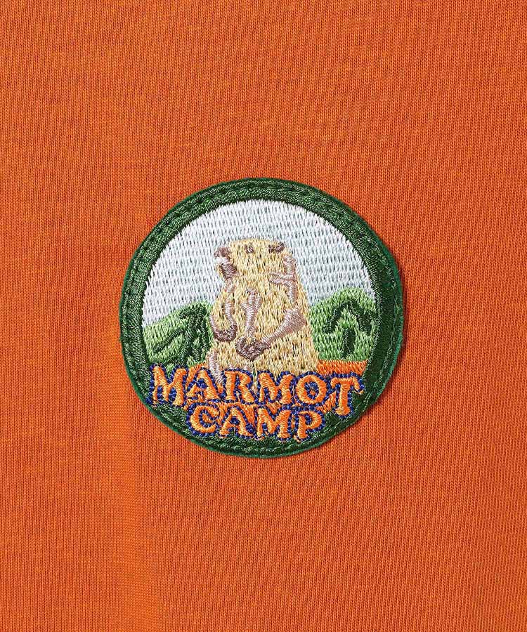 アニマルワッペン刺繍Tシャツ