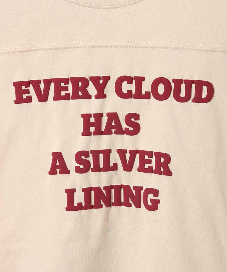 ロゴフットボールTシャツ