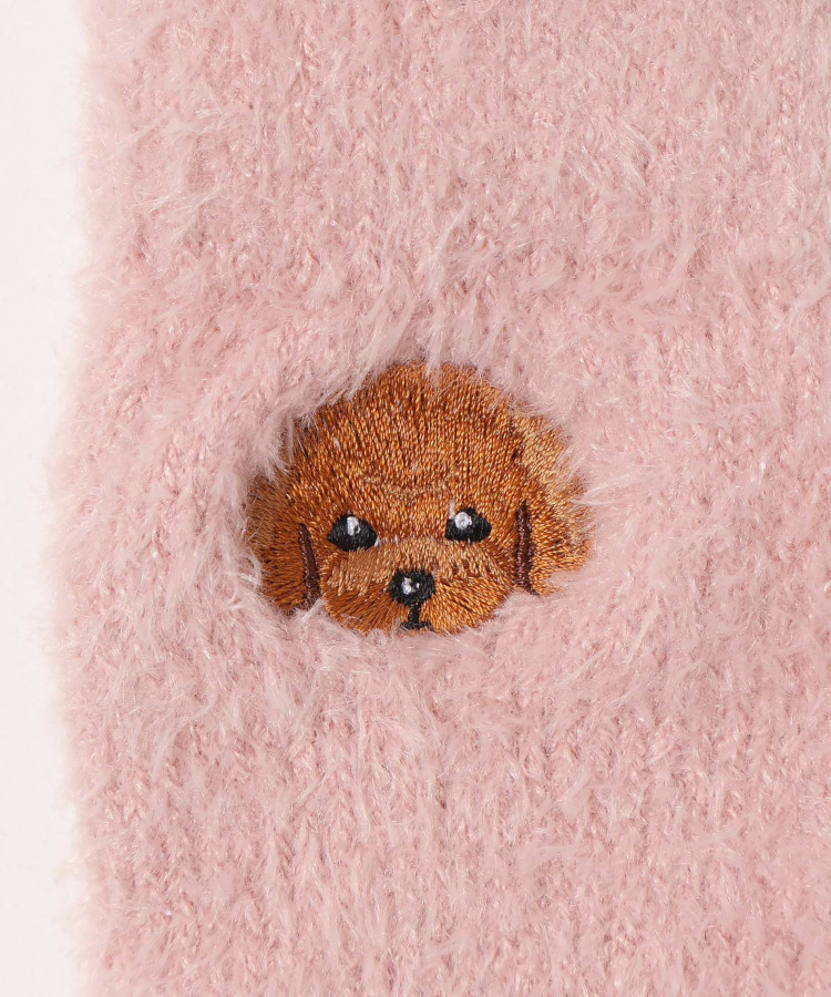 アニマル刺繍ルームソックス