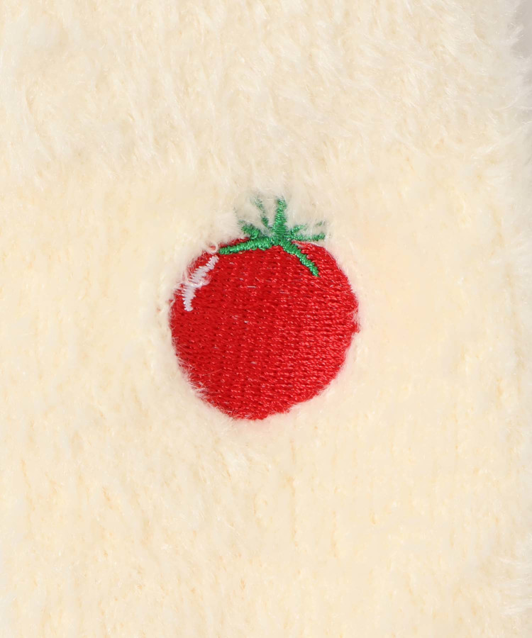 ベジタブル刺繍ルームソックス