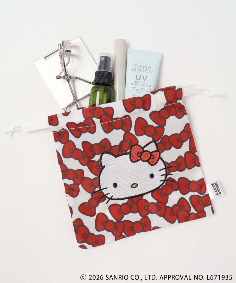 【WEB限定】HELLO KITTY RIBBON 巾着
