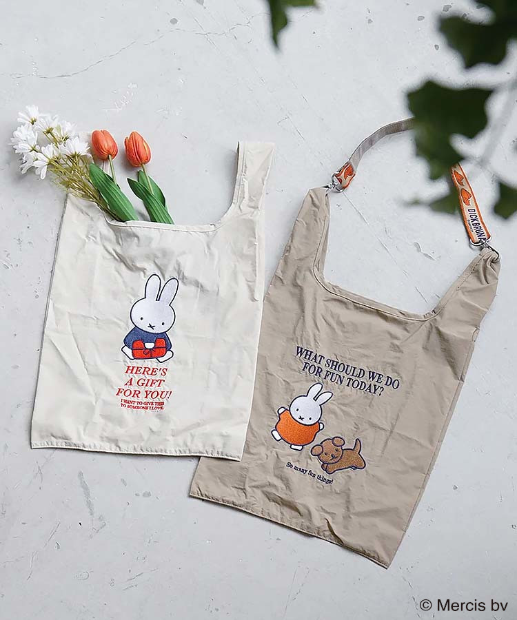 DickBruna ストラップ付きショッパーバッグ