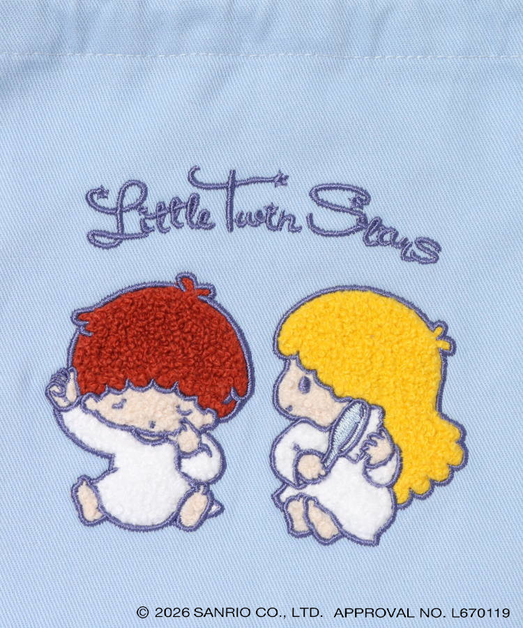 【WEB予約 8/8～順次発送】レトロサンリオキャラクターズ サガラ刺繍巾着
