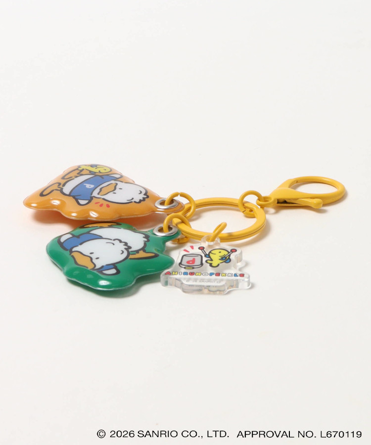 【WEB予約 8/8～順次発送】レトロサンリオキャラクターズ 3連キーホルダー