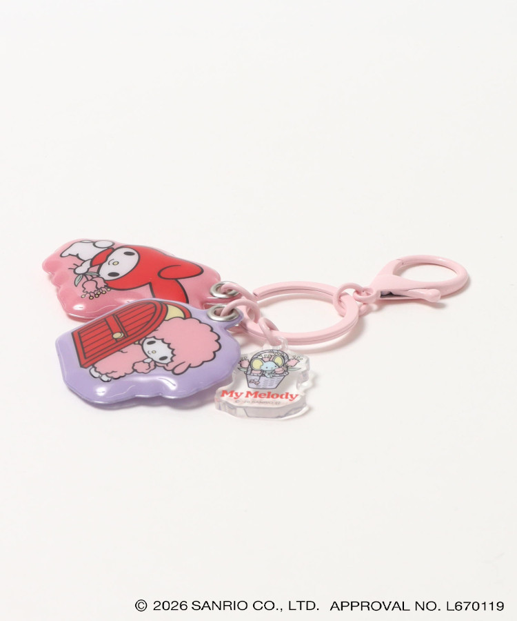 【WEB予約 8/8～順次発送】【WEB限定】レトロサンリオキャラクターズ 3連キーホルダー
