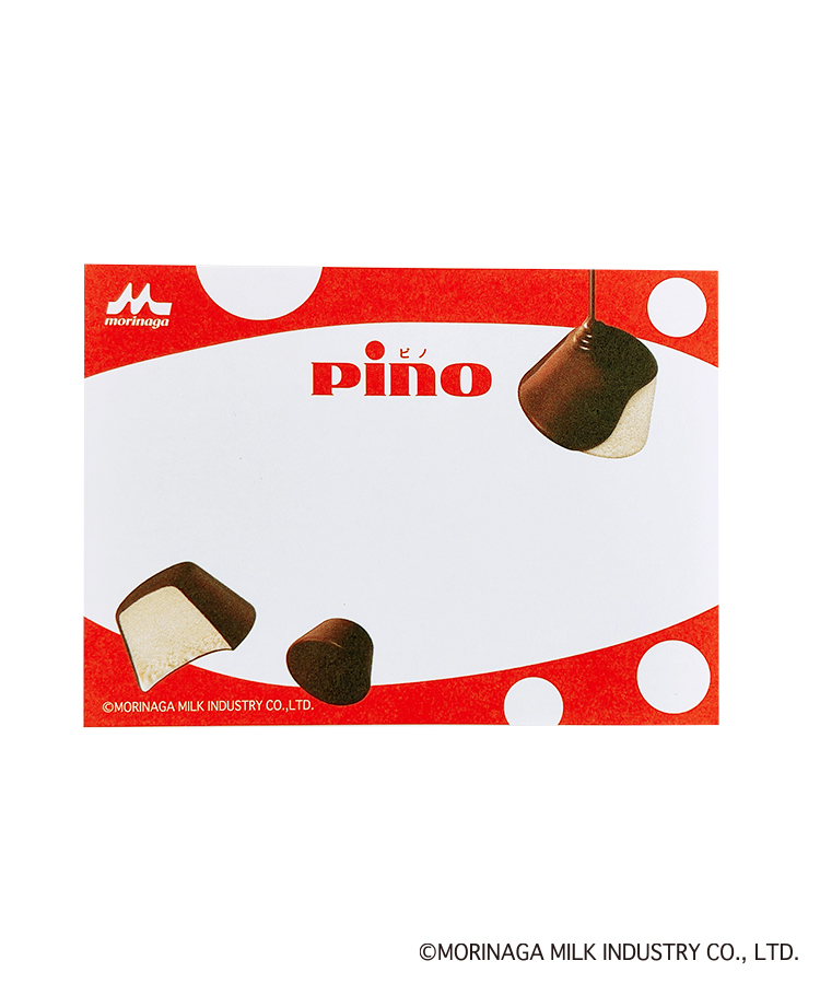 お菓子の箱メモ　pino