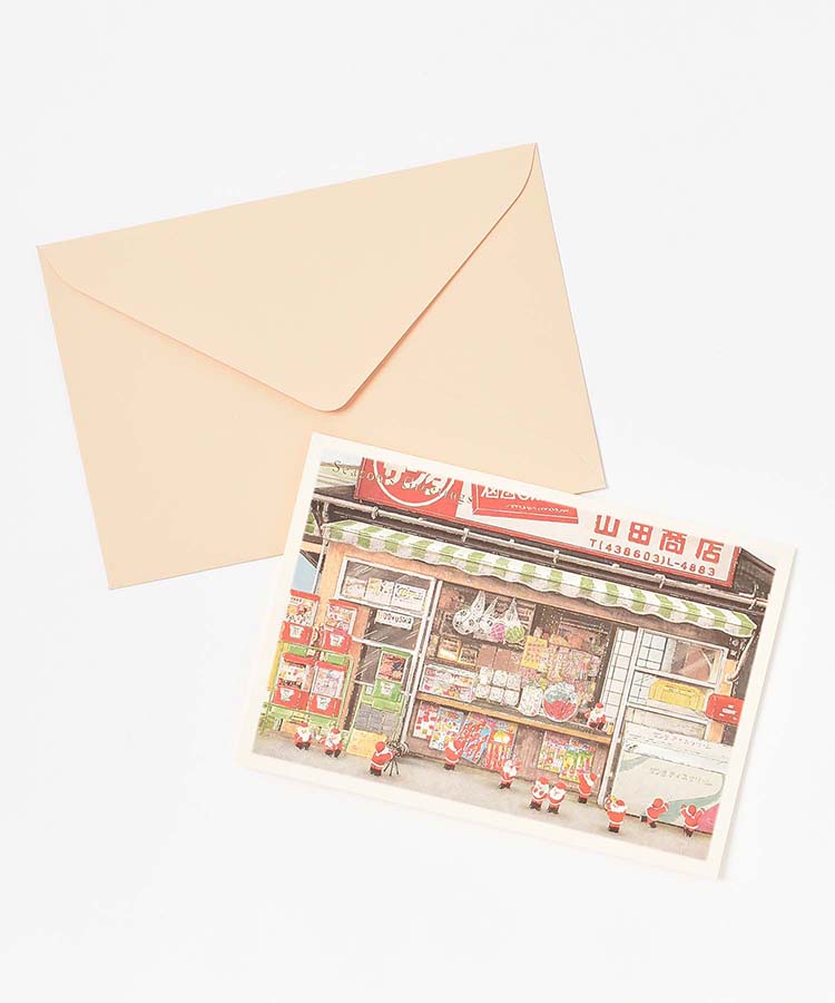 ミニサンタセピアカード