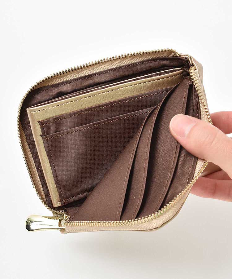 L字zipミニ財布