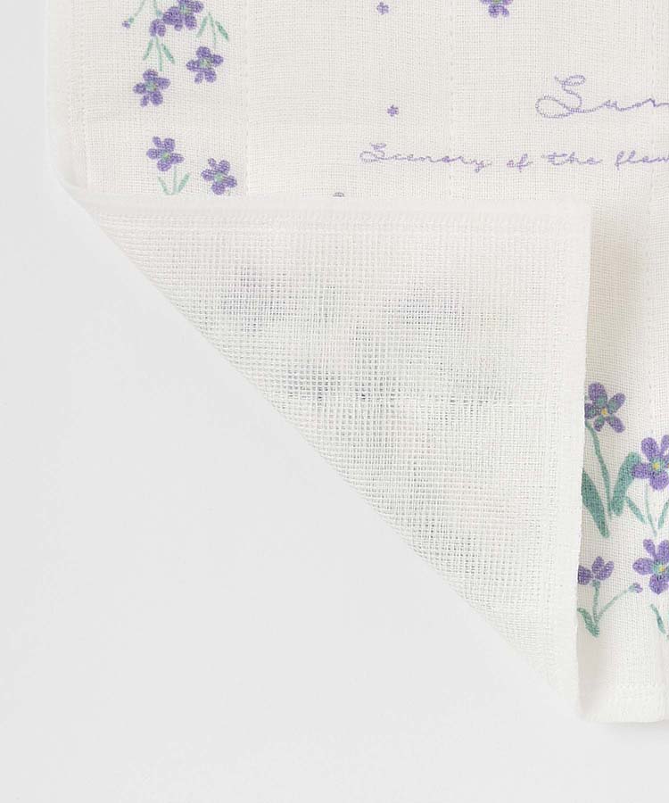 フラワーシーンかや生地ふきん