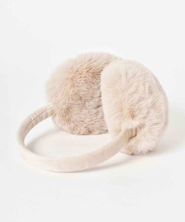 太アームフェイクファーイヤマフ