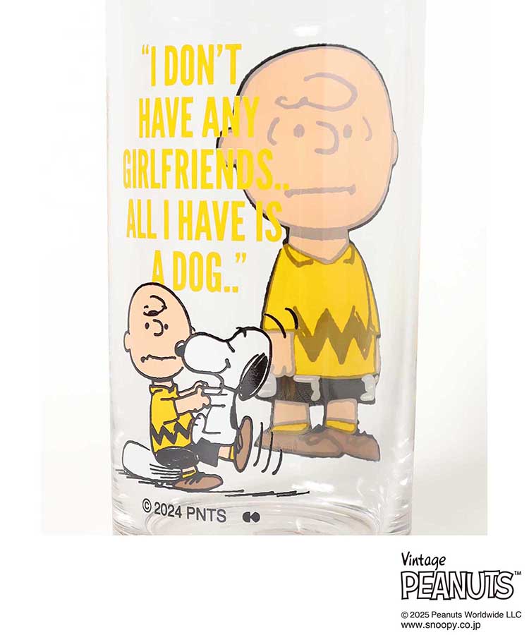 PEANUTSグラス