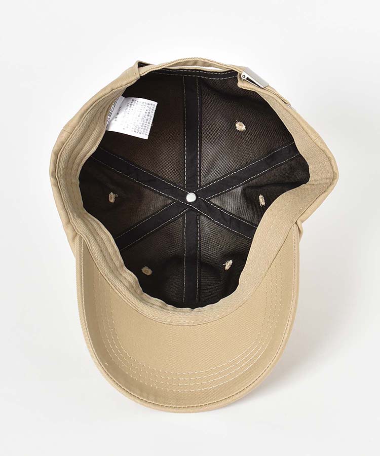 ロゴ刺繍キャップ