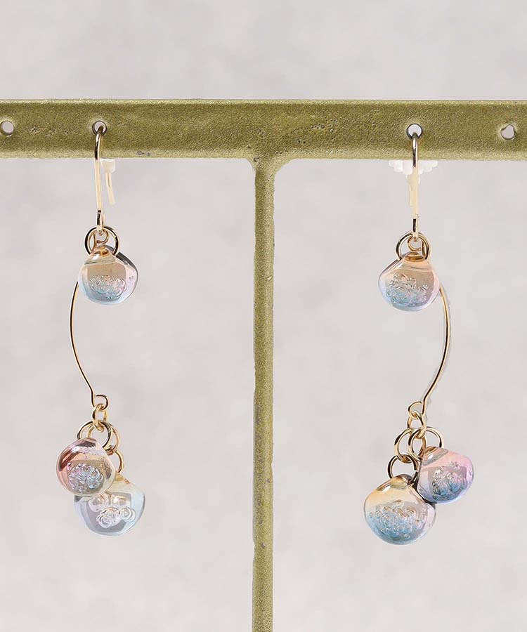 ルミエールドロップピアス アクセサリー ピアス ファッション