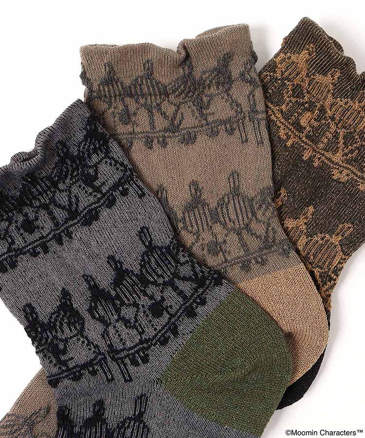 リトルミイと兄弟たちロークルーソックス