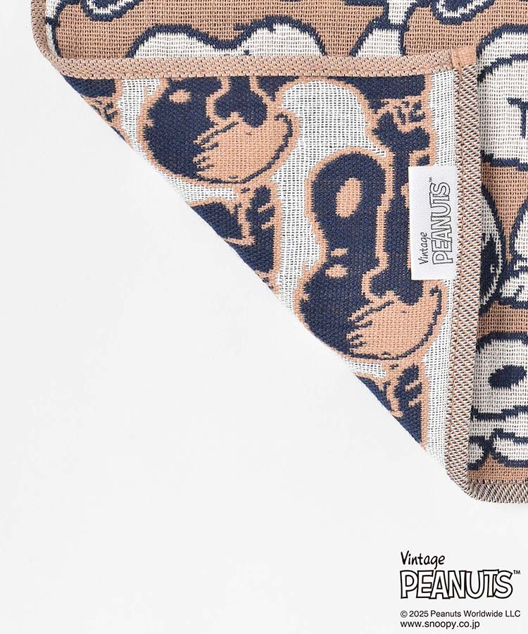 PEANUTS GOOD EXERCISE三重ガーゼハンカチ