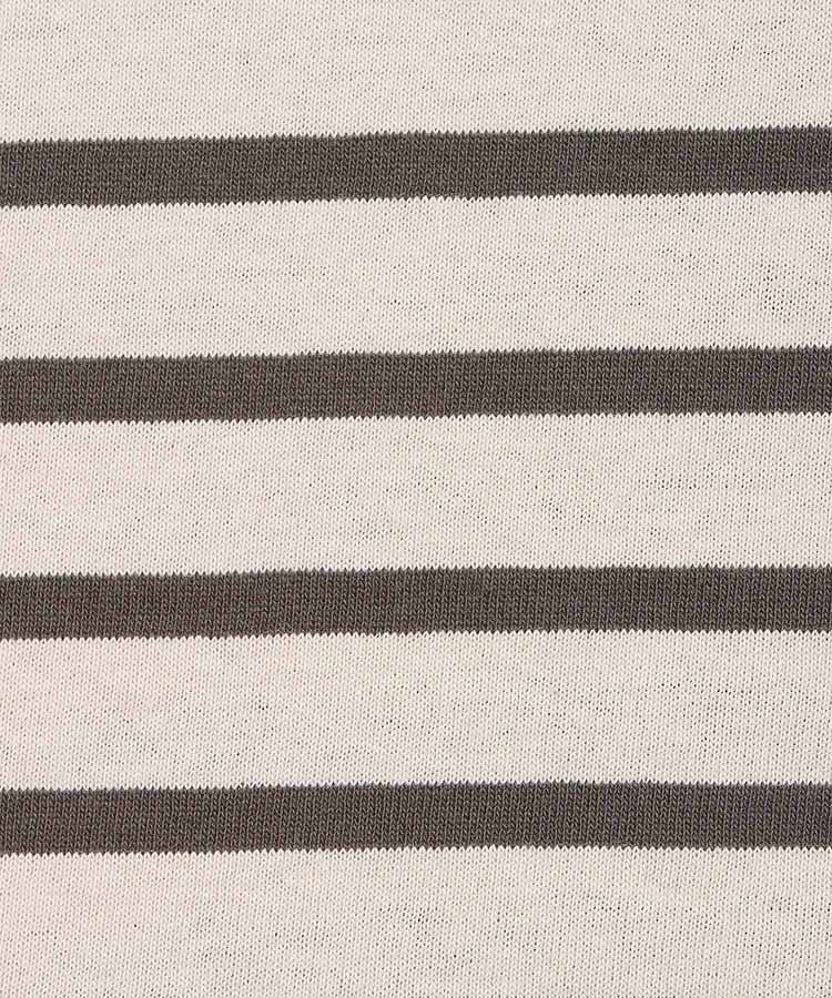 ≪SALE≫コットンタックスリーブボーダーTシャツ