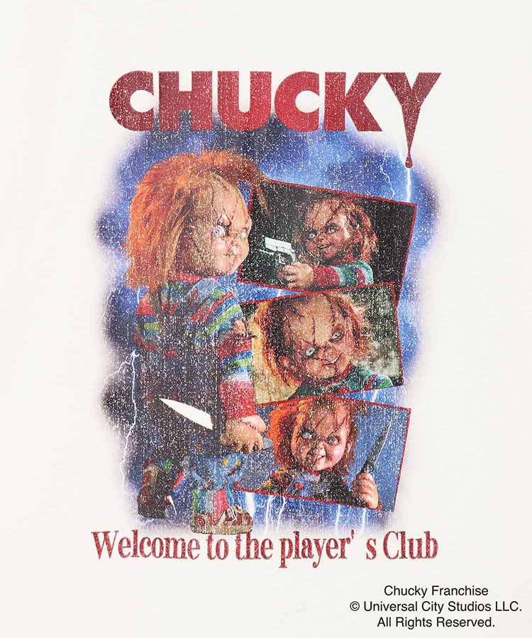 CHUCKYポスター風Tシャツ