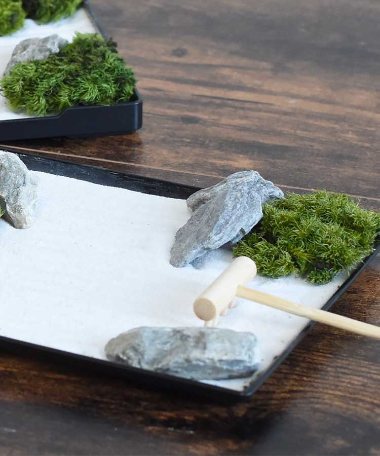 枯山水Sタイプ灯篭付き