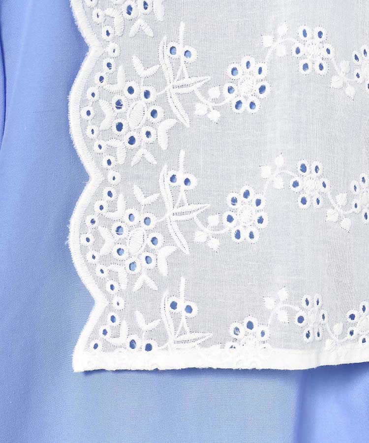 le petaleコットンレースブラウス