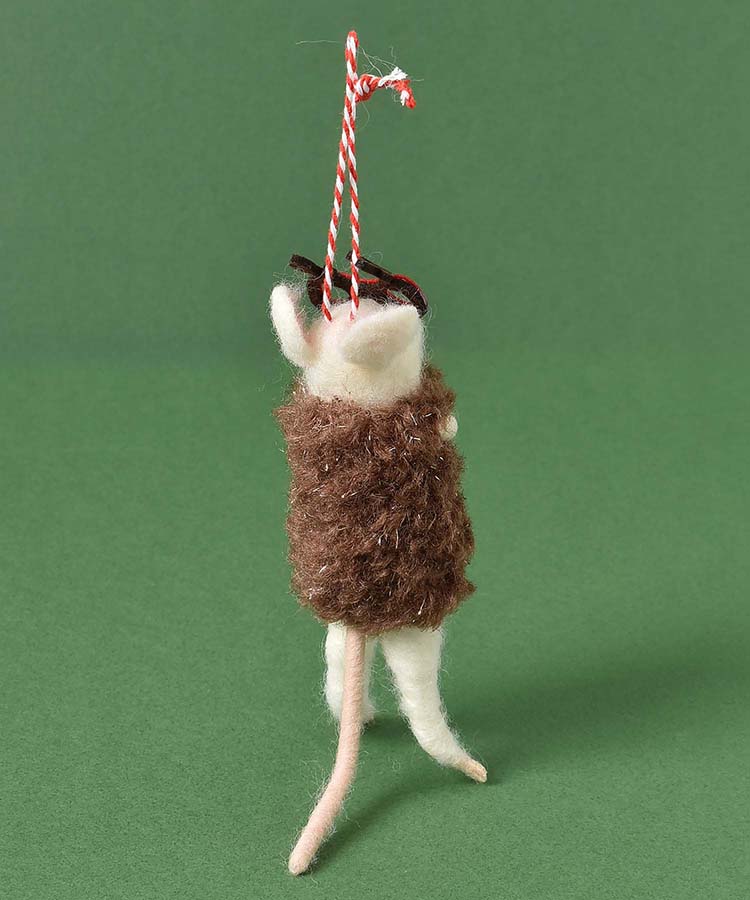 フェルトデコレーションマウスメガネ