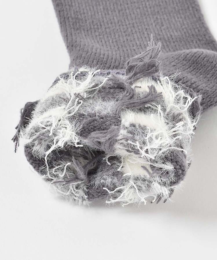 ギンガムチェッククルーソックス