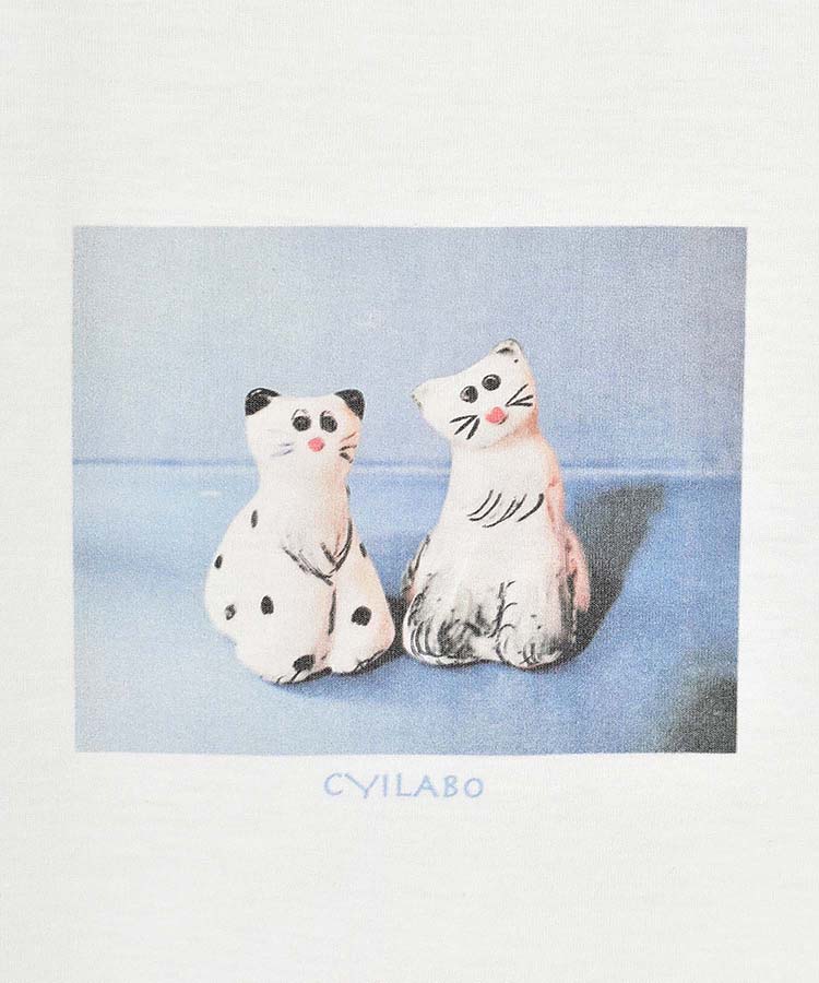 CYILABOプリントTシャツ