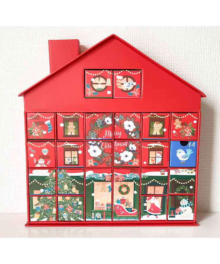 【WEB限定】エウレカ ペーパーボックスカレンダーサンタハウス