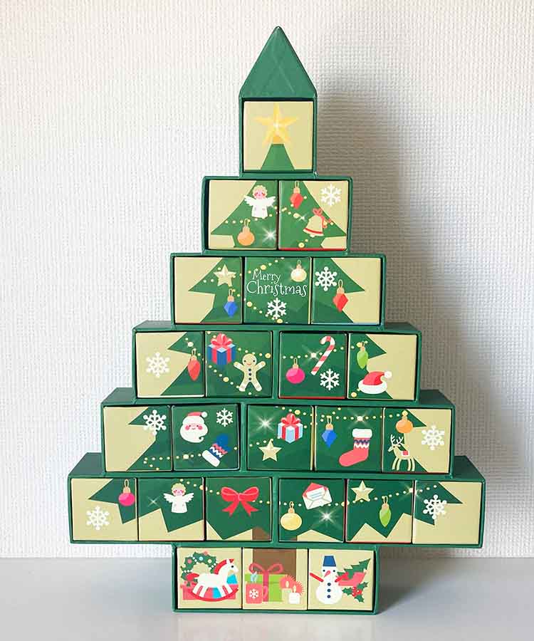 エウレカ ペーパーボックスカレンダーツリー